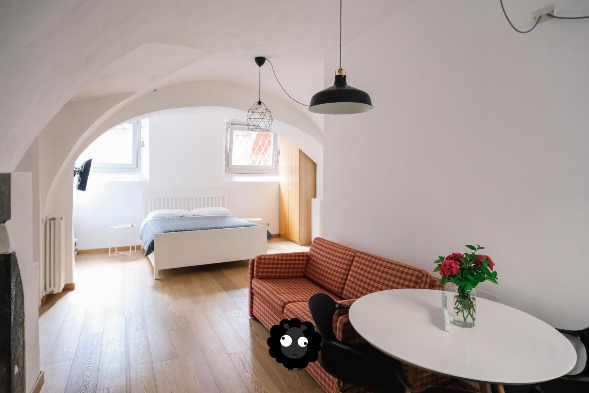 Flat Il Torrazzo XIII Secolo Apartment Alzano Lombardo Exterior foto